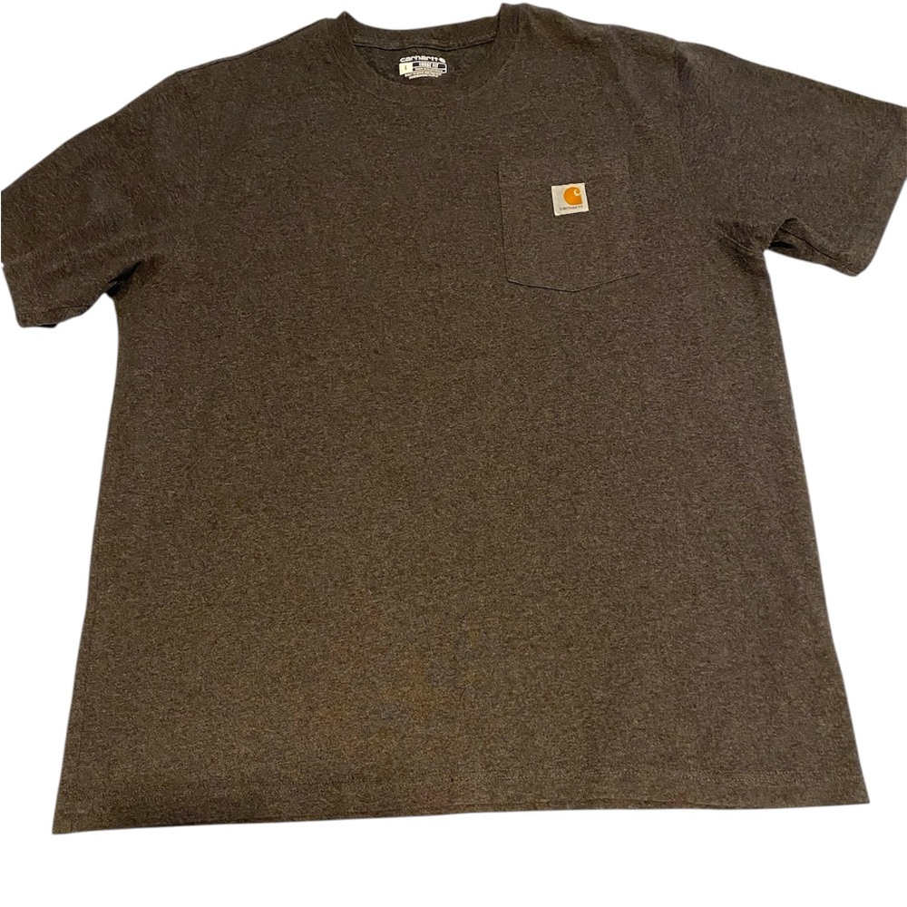 Carhartt Men's Gray T-Shirt SIZE L - Picture 2 of 9